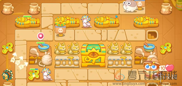 保卫萝卜4法老归来第三十八关怎么过(图2)