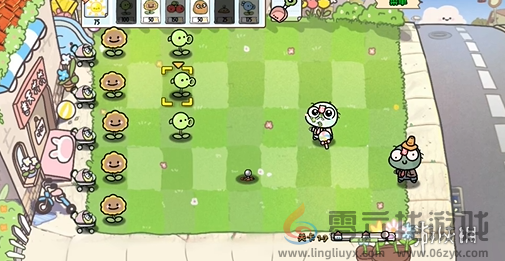 植物大战僵尸幼儿园版冒险模式1-7怎么过(图3)